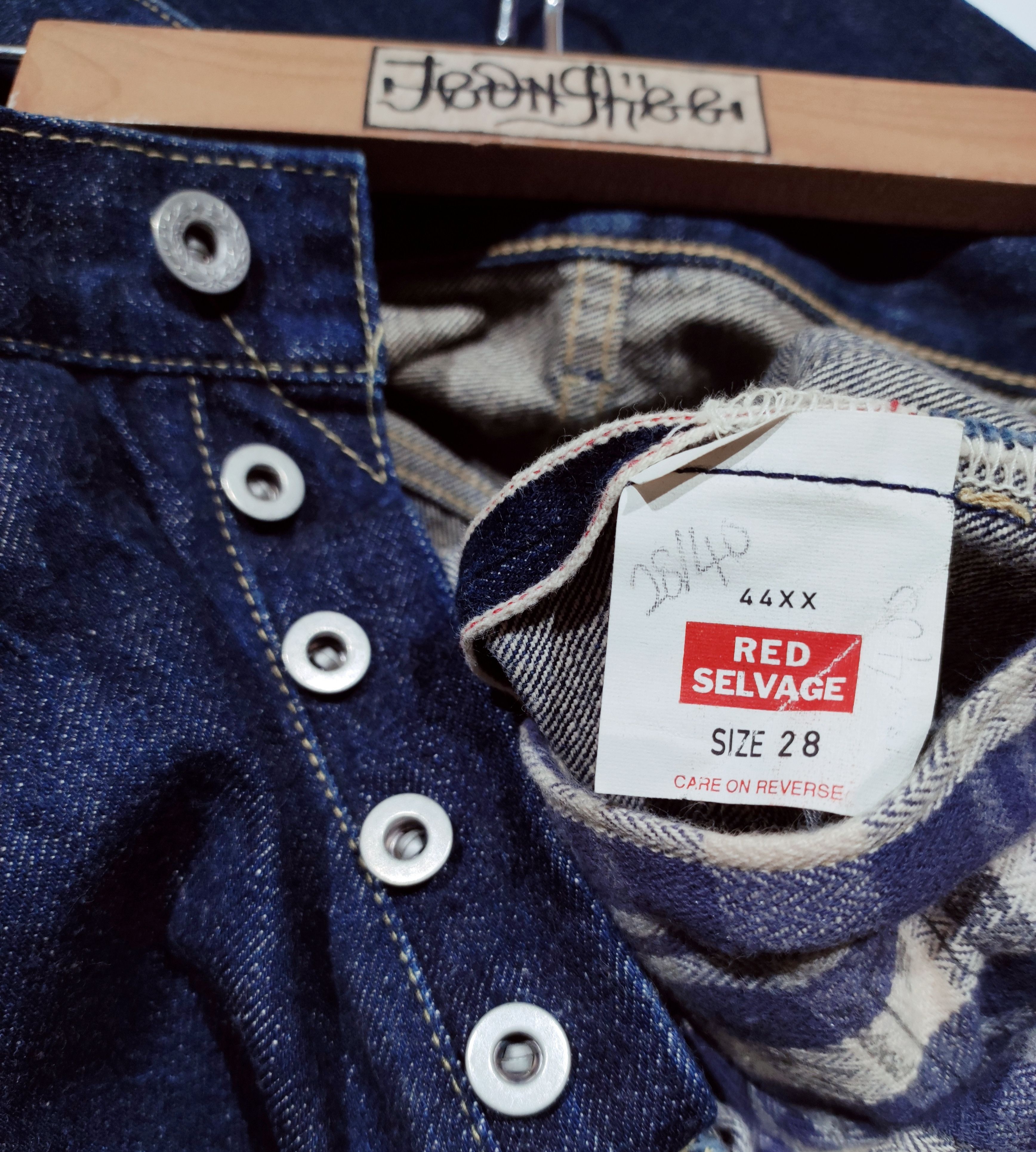 Vintage Red Selvage Japanese Blue Denim