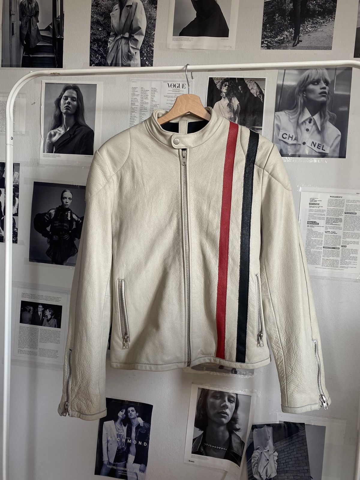 Vintage Vintage Leather Motor/Racing Jacket Size US M / EU 48-50 / 2 - 2 Thumbnail