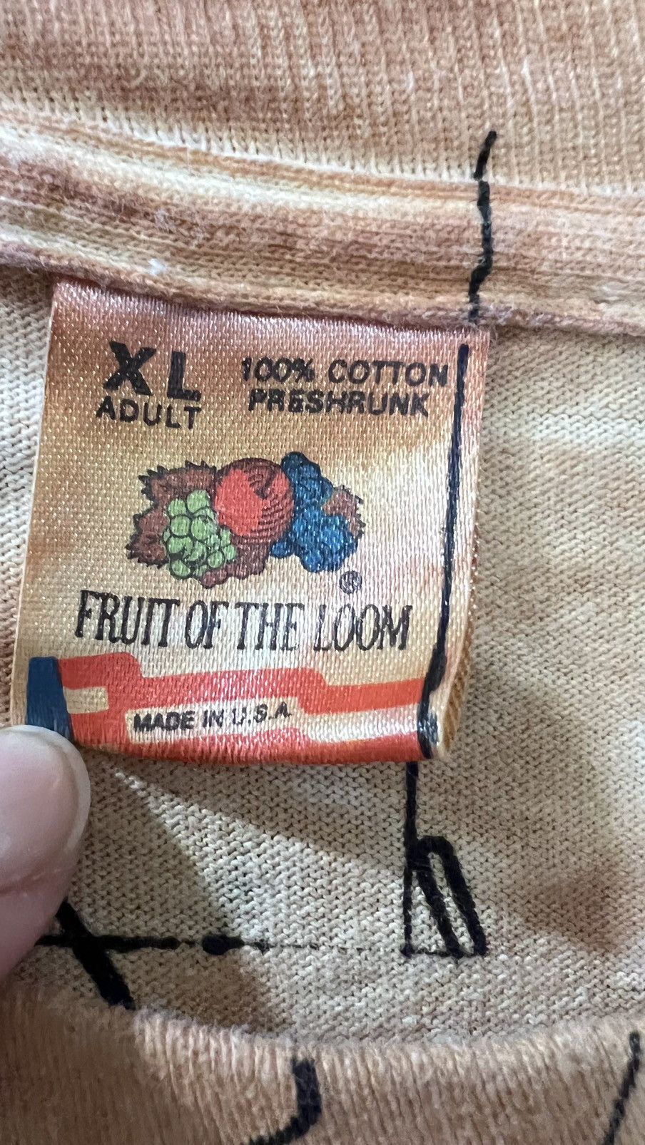 Fruit Of The Loom × Vintage AOP Vintage Florida Map Fruit of the Loom tag Size XL Size US XL / EU 56 / 4 - 3 Thumbnail