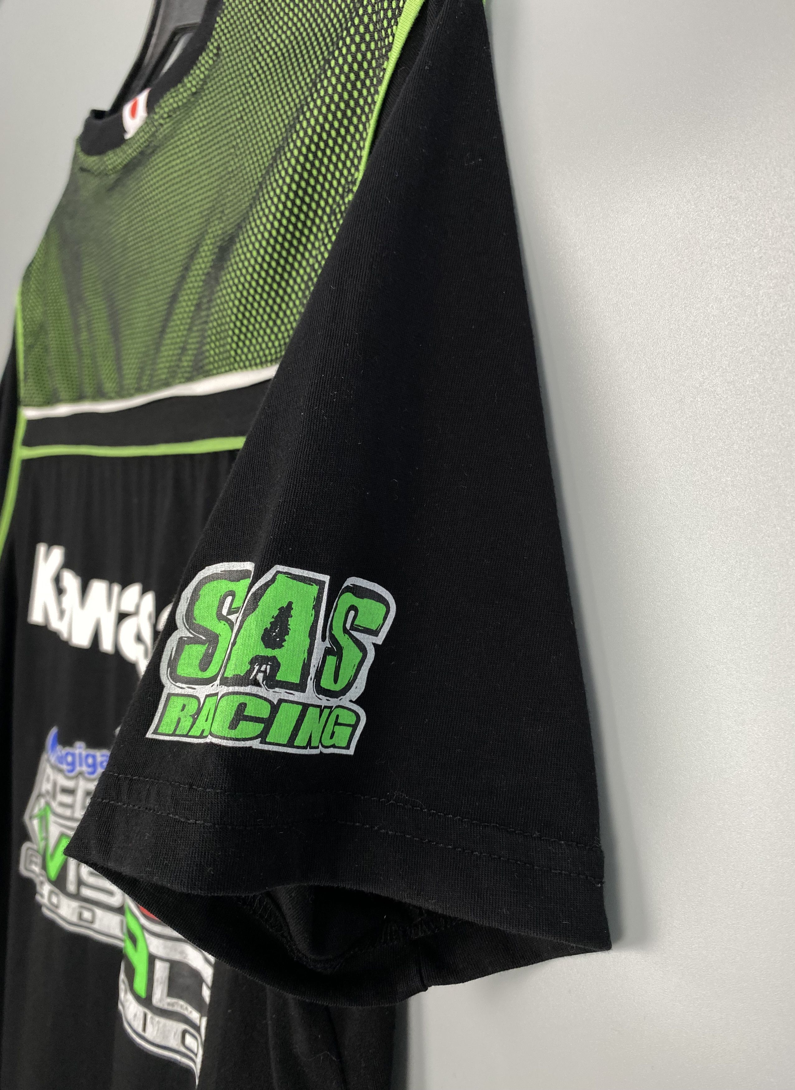 Japanese Brand Kawasaki Motorbike Racing SAS T-Shirt Size US XL / EU 56 / 4 - 3 Thumbnail