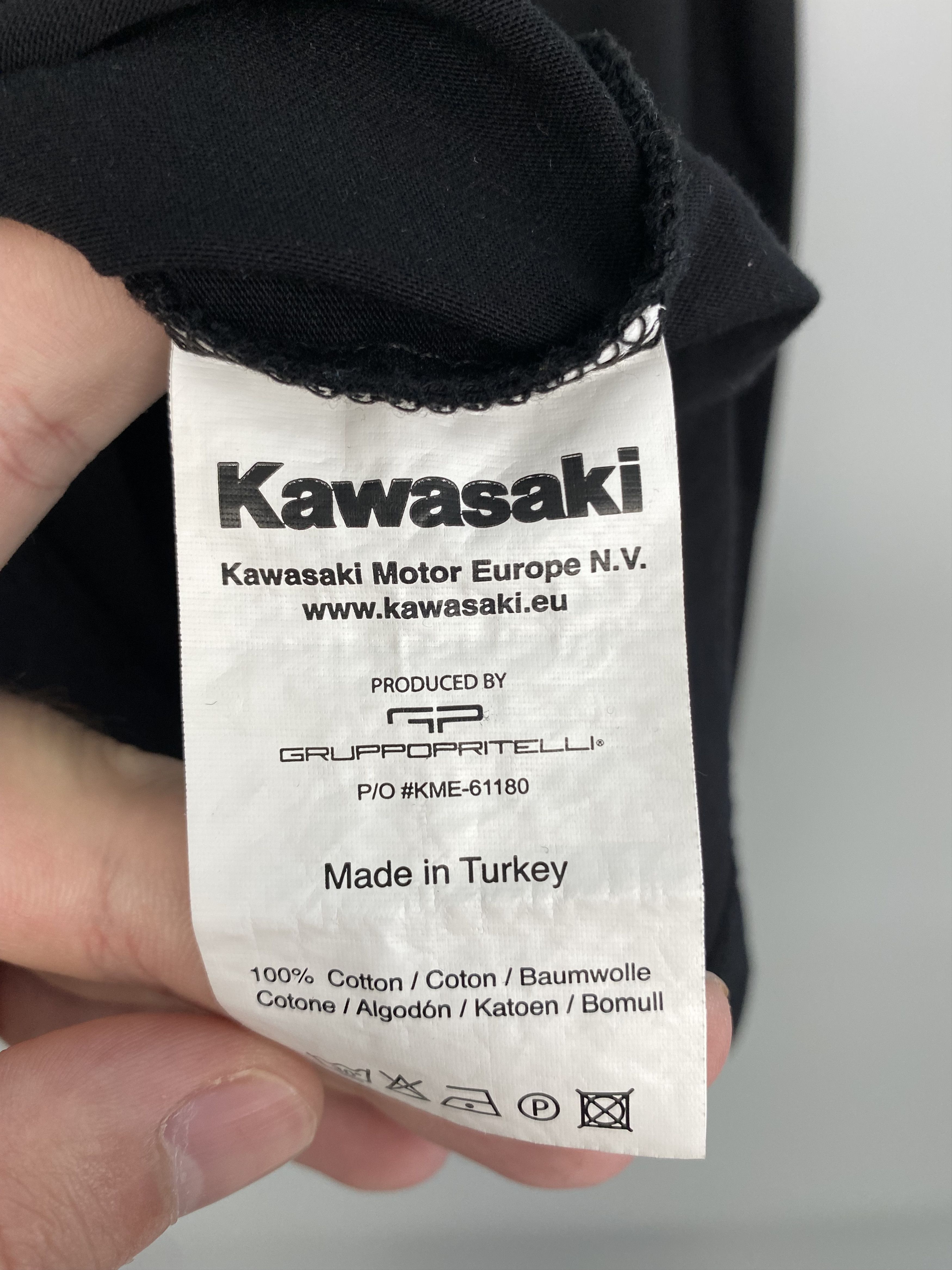 Japanese Brand Kawasaki Motorbike Racing SAS T-Shirt Size US XL / EU 56 / 4 - 11 Thumbnail