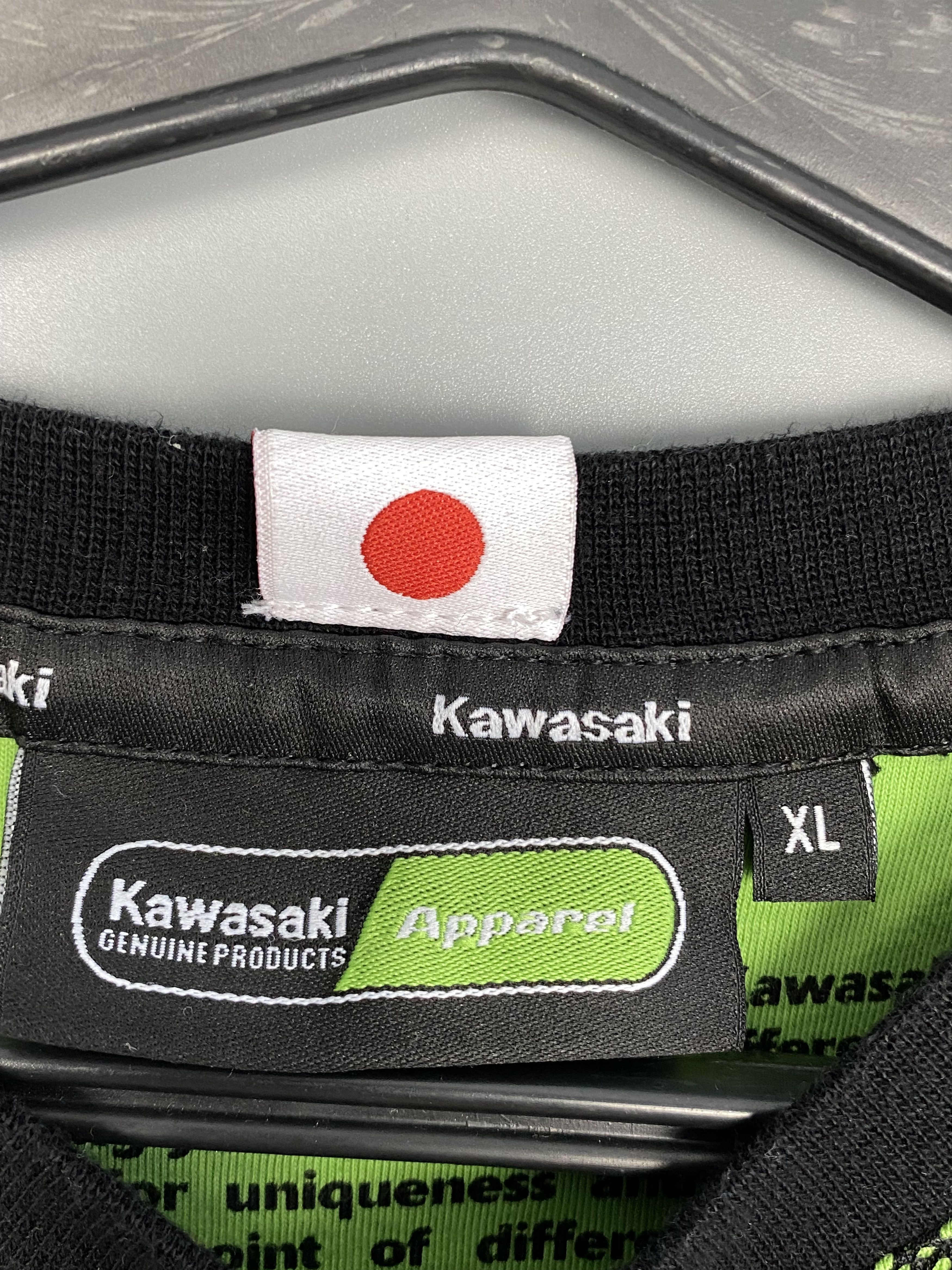 Japanese Brand Kawasaki Motorbike Racing SAS T-Shirt Size US XL / EU 56 / 4 - 9 Thumbnail