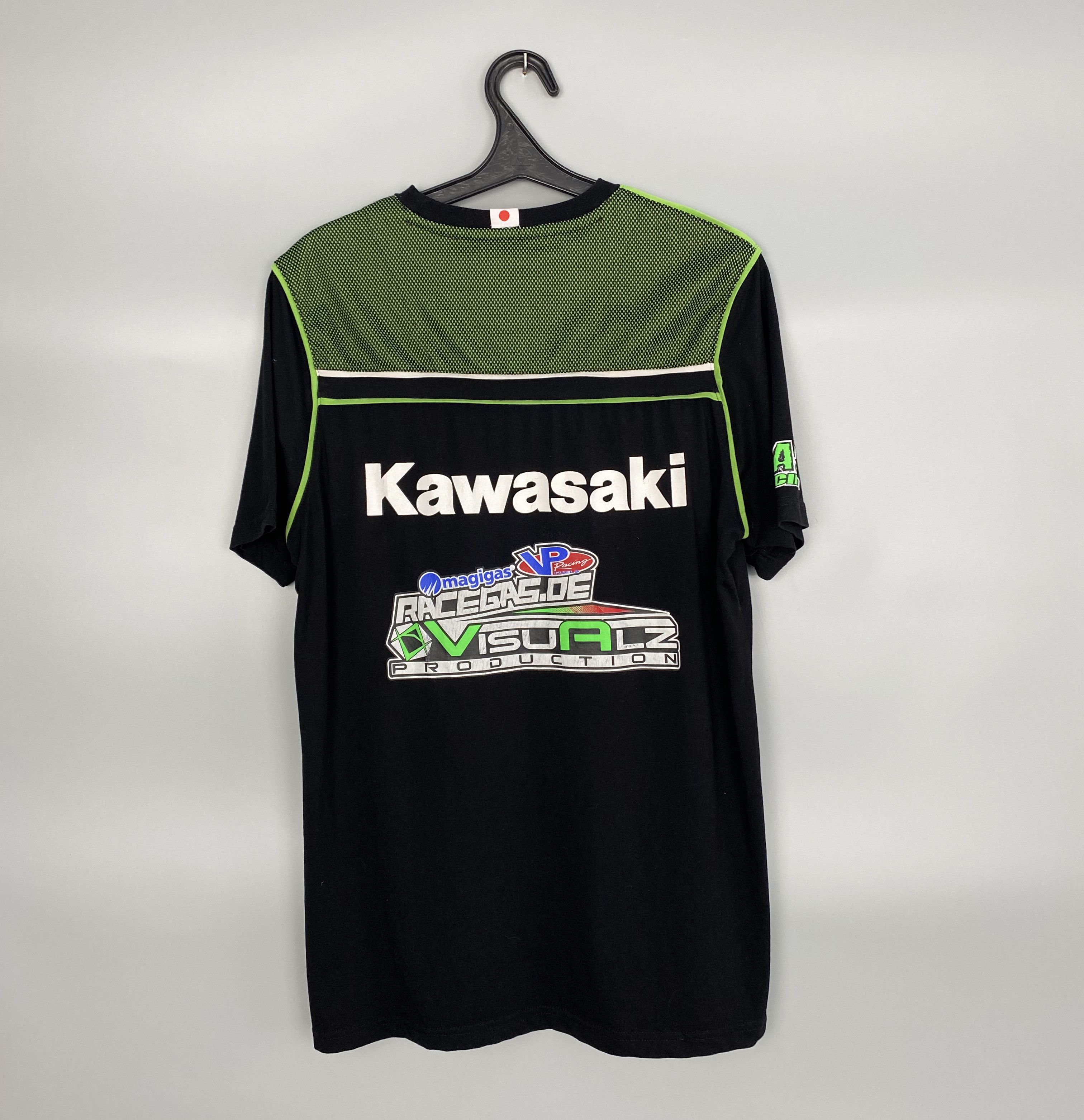 Japanese Brand Kawasaki Motorbike Racing SAS T-Shirt Size US XL / EU 56 / 4 - 1 Thumbnail