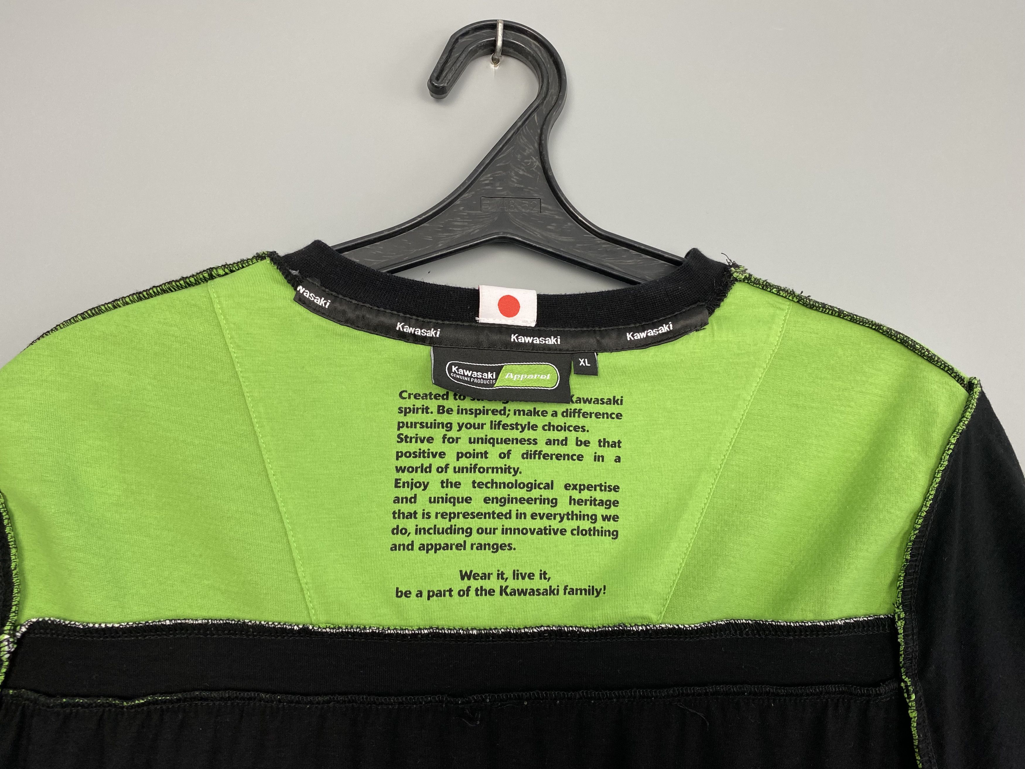 Japanese Brand Kawasaki Motorbike Racing SAS T-Shirt Size US XL / EU 56 / 4 - 10 Thumbnail