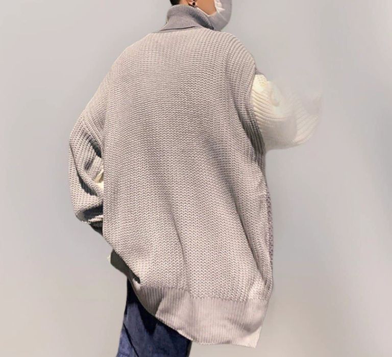 Hype ♥Rare Modish Fancy Turtleneck Knitwear Grailed