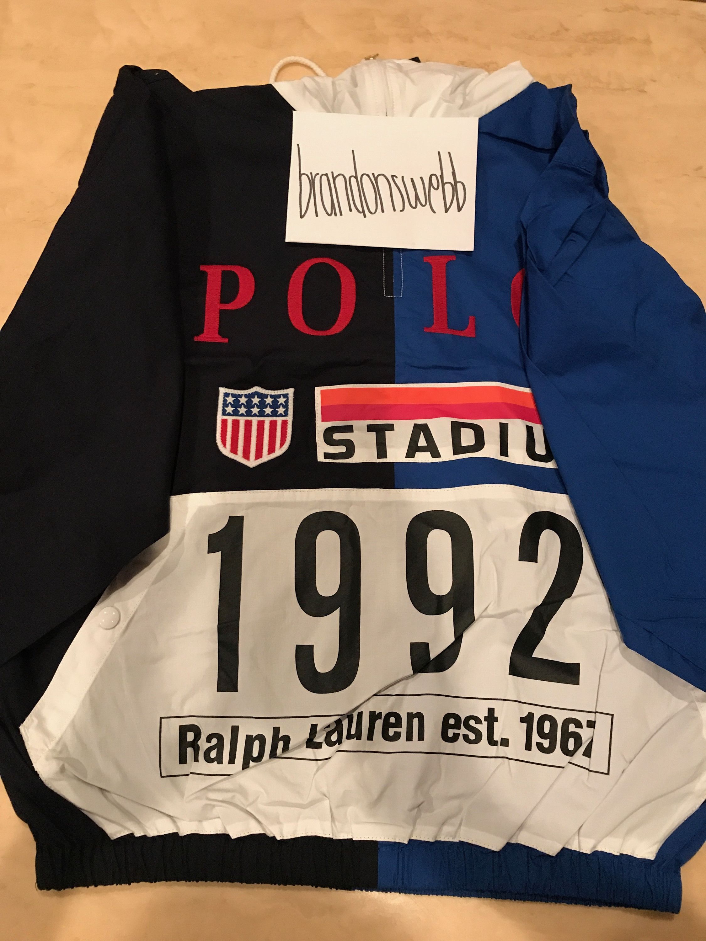 Polo Ralph Lauren Polo Ralph Lauren Stadium 1992 Popover Jacket