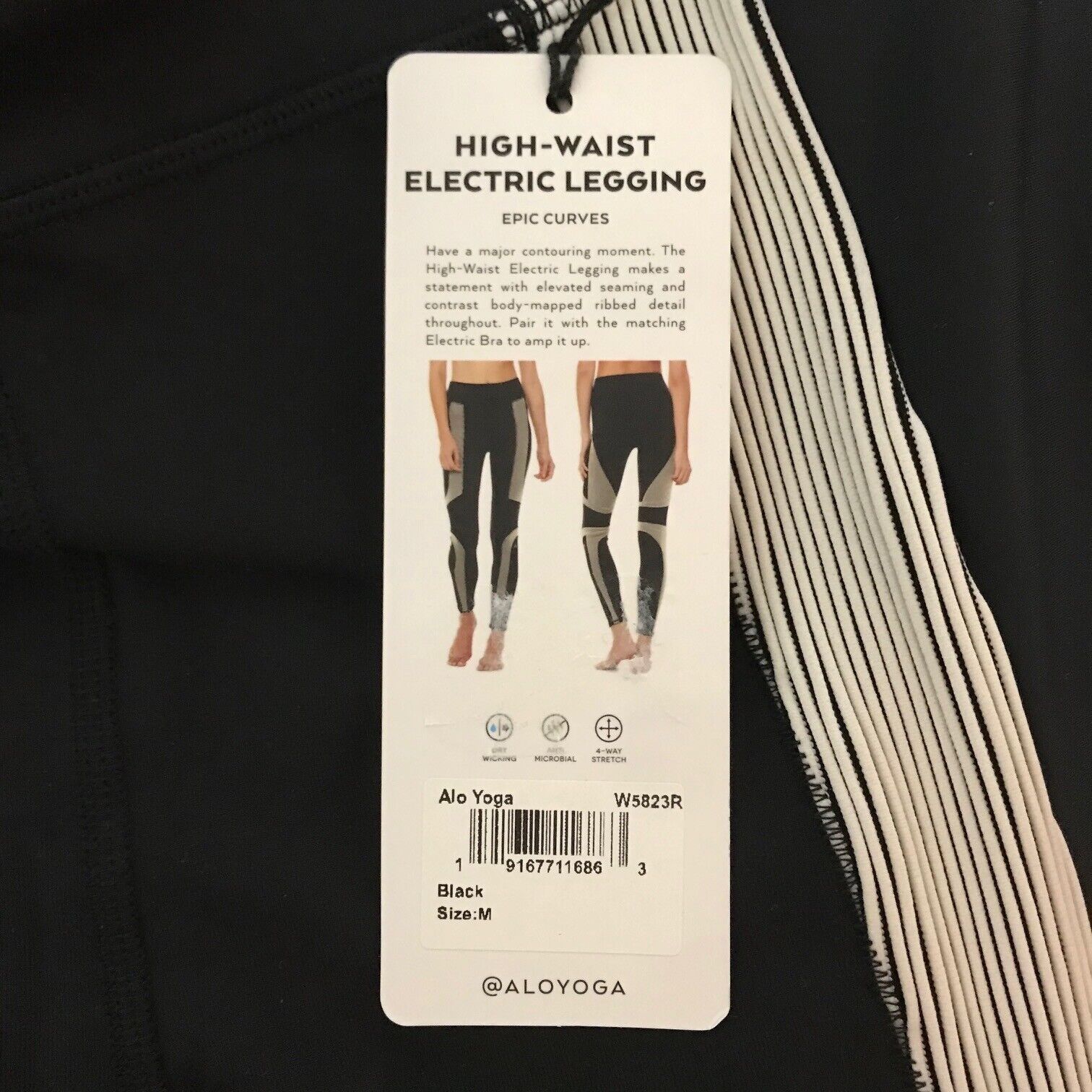 Alo ALO YOGA High Waist Electric Legging Size 30" / US 8 / IT 44 - 3 Thumbnail
