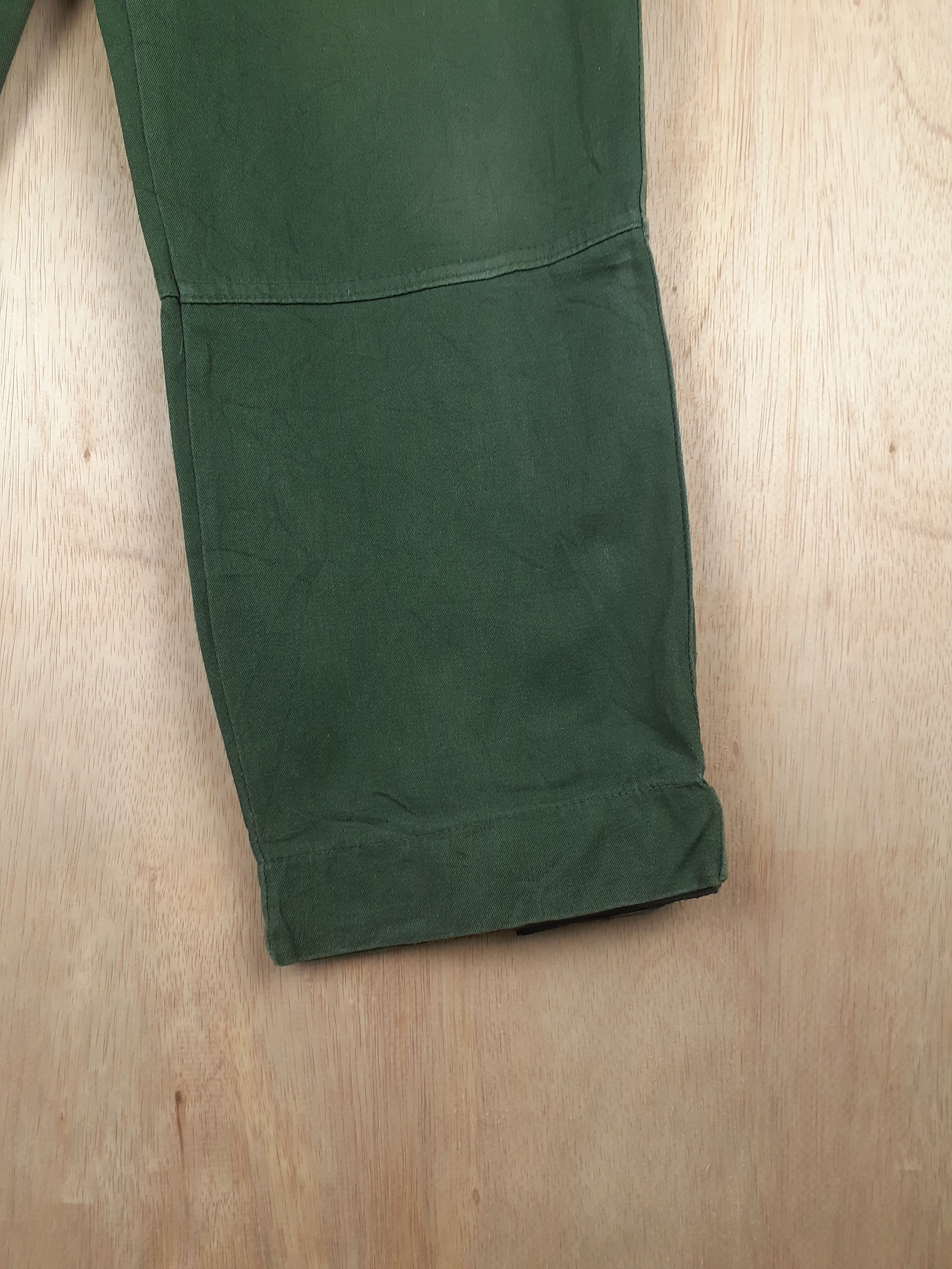 Japanese Brand Rank One multipocket tactical utility green pant #S236 Size US 29 - 8 Thumbnail