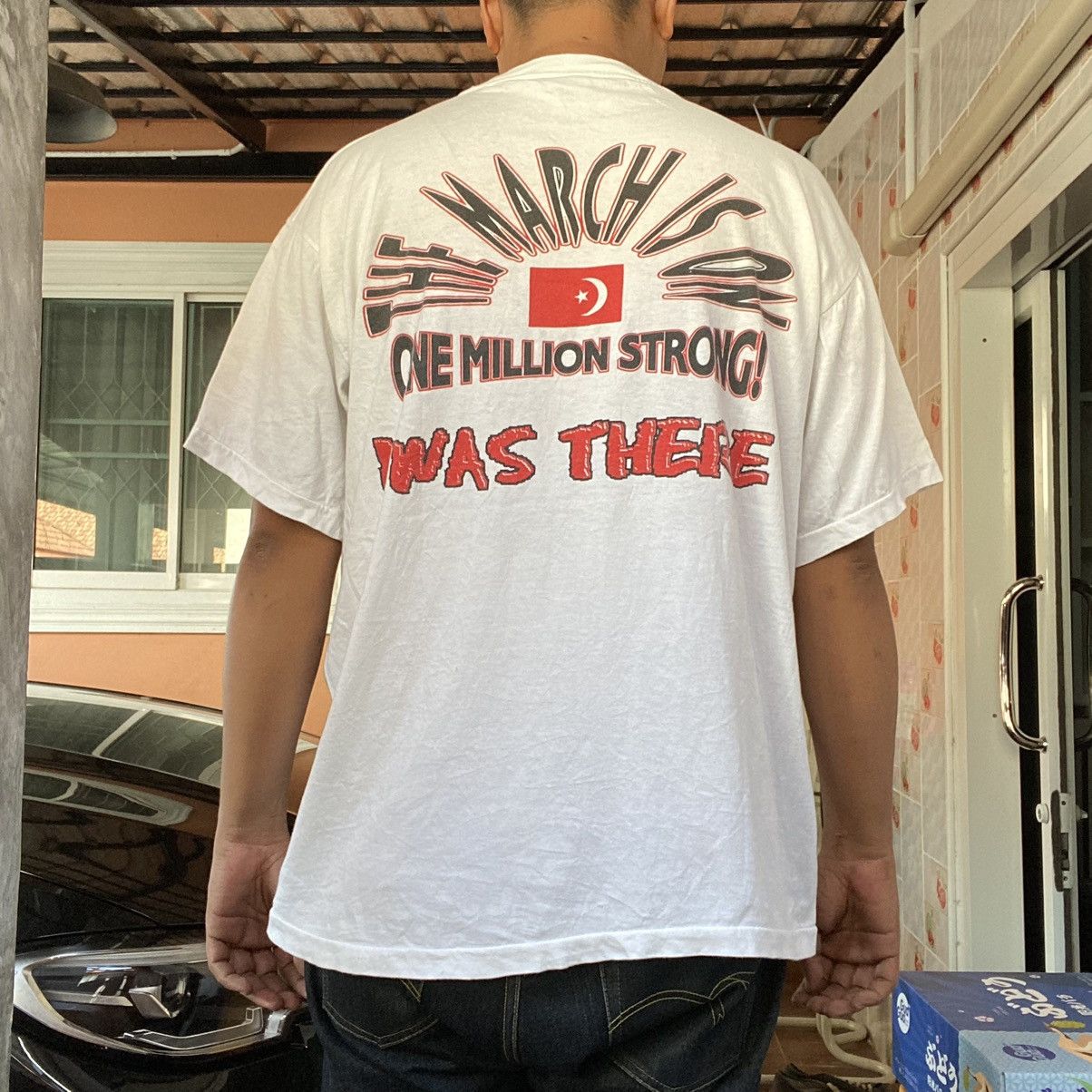Vintage Rare Vintage 1995 Million Man March Size US XL / EU 56 / 4 - 2 Thumbnail
