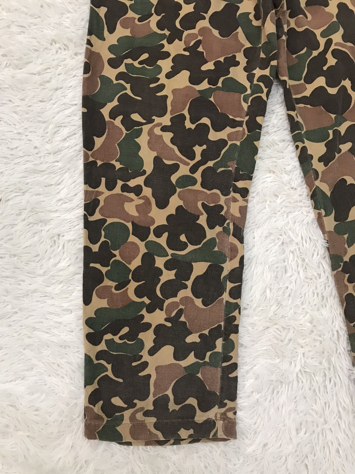 Vintage Vintage Camo Military Pant With Talon Zip & Scovill Button Size US 33 - 3 Thumbnail