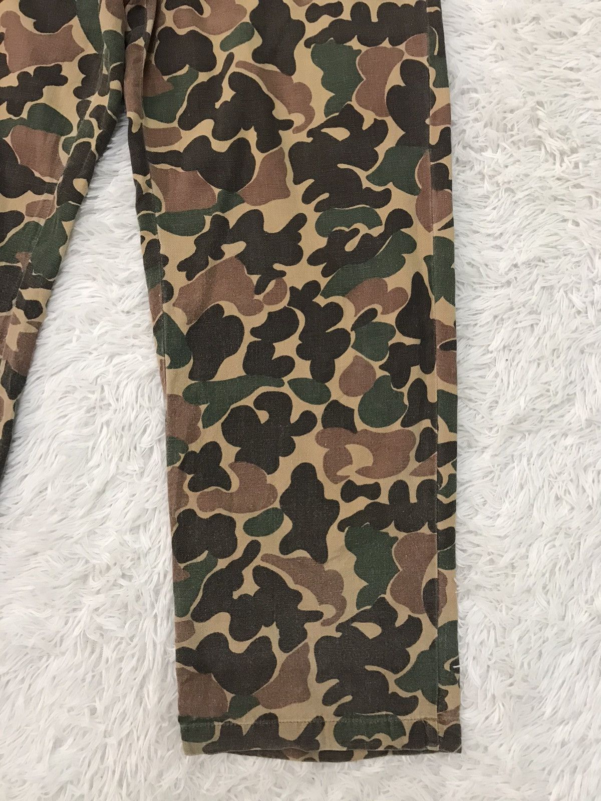 Vintage Vintage Camo Military Pant With Talon Zip & Scovill Button Size US 33 - 4 Thumbnail