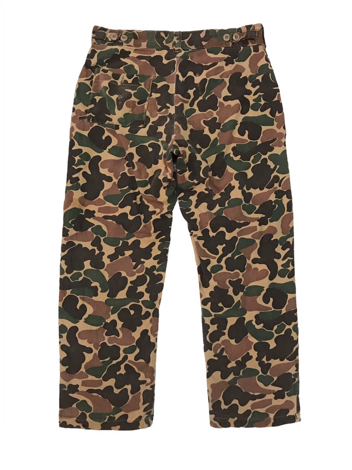 Vintage Vintage Camo Military Pant With Talon Zip & Scovill Button Size US 33 - 2 Thumbnail