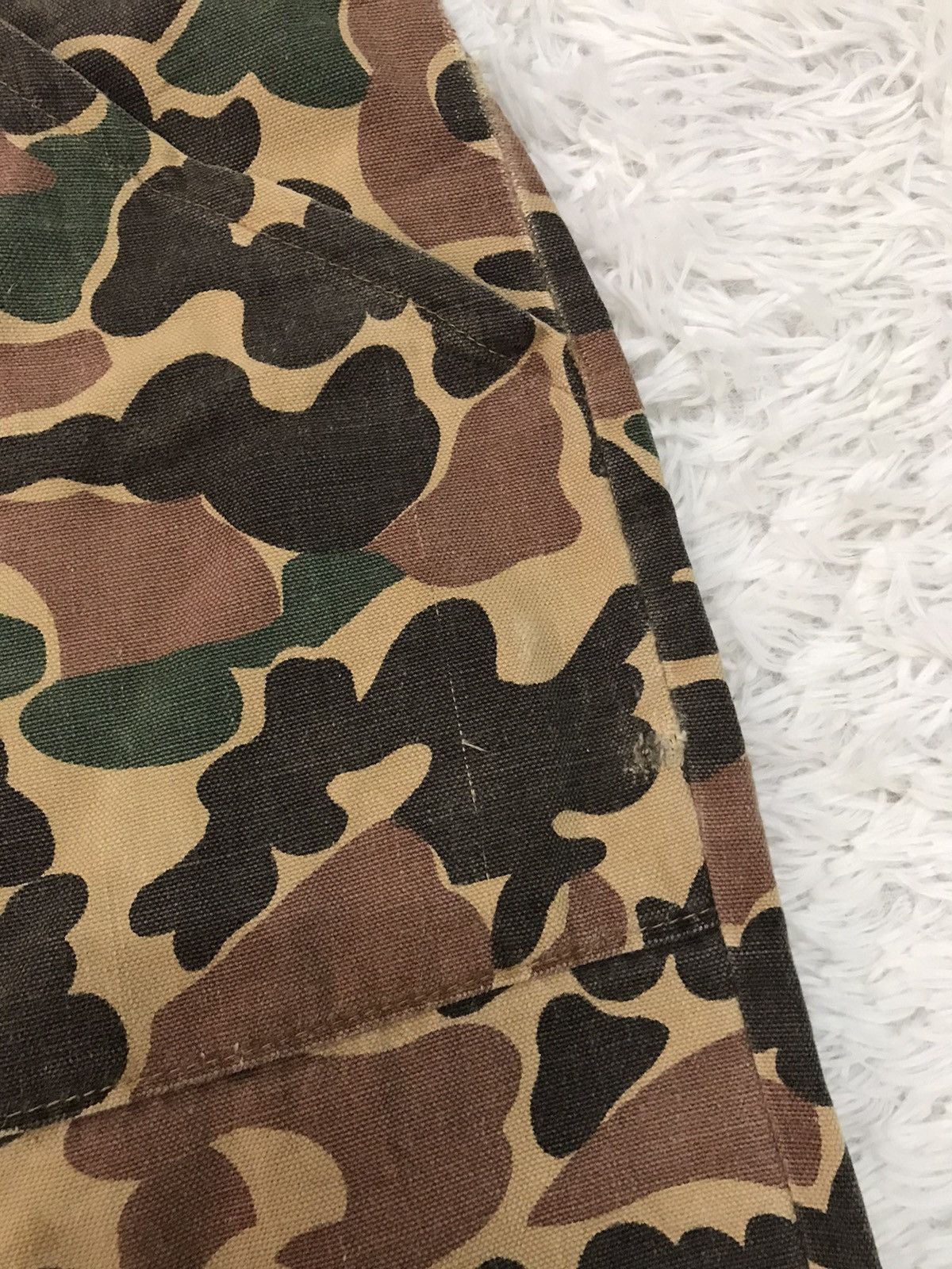 Vintage Vintage Camo Military Pant With Talon Zip & Scovill Button Size US 33 - 7 Thumbnail
