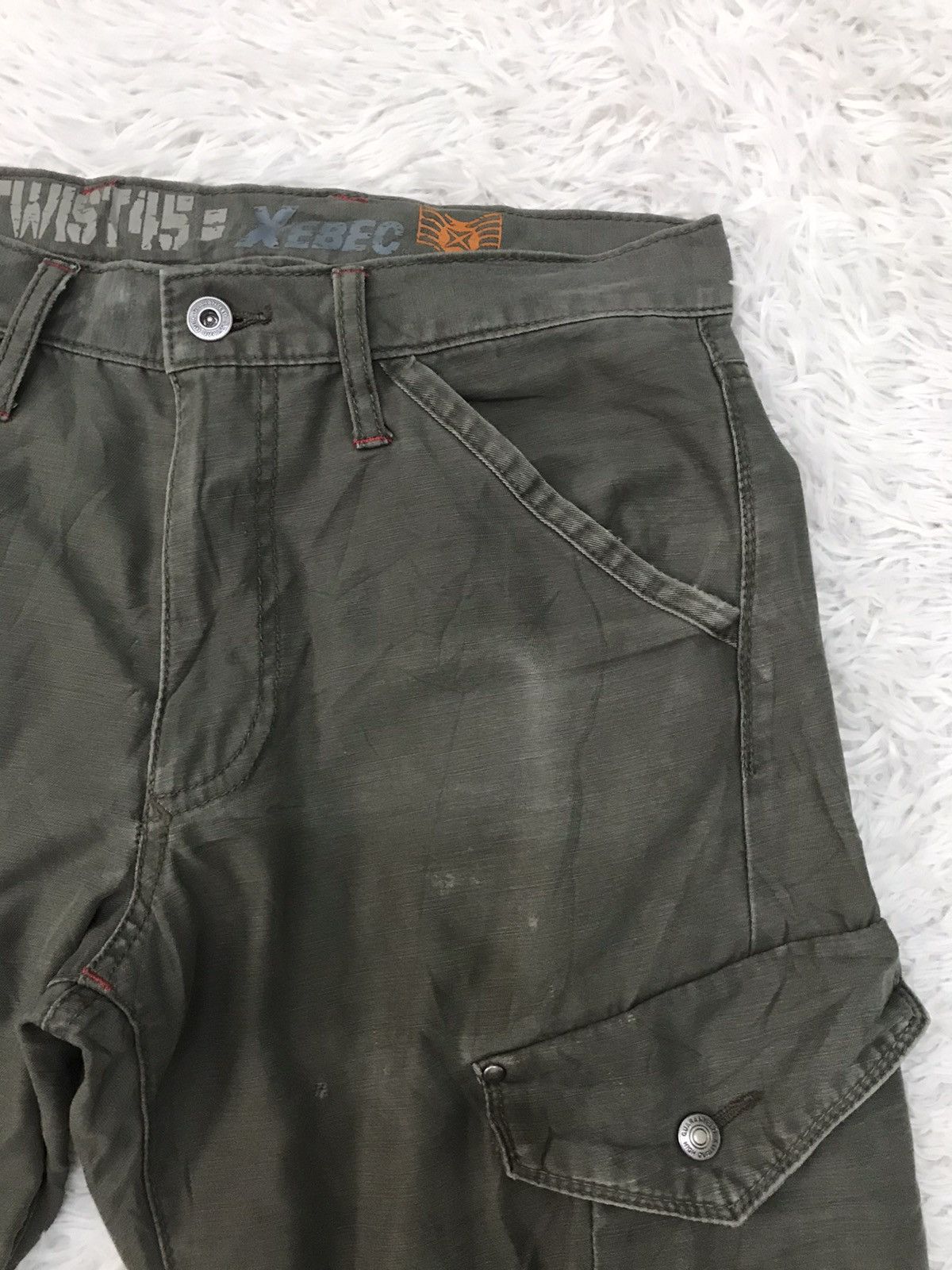 Japanese Brand Xebec Twist45 Cargo Multipockets Pant Size US 31 - 7 Thumbnail