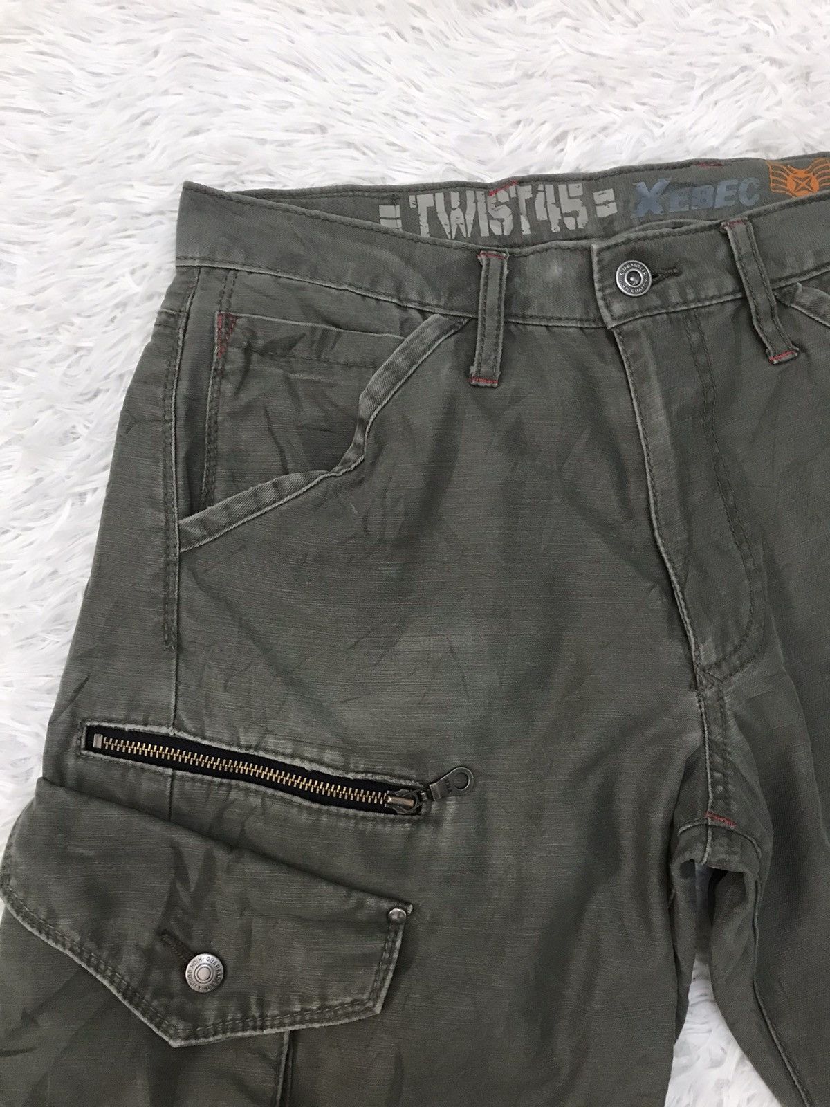 Japanese Brand Xebec Twist45 Cargo Multipockets Pant Size US 31 - 8 Thumbnail