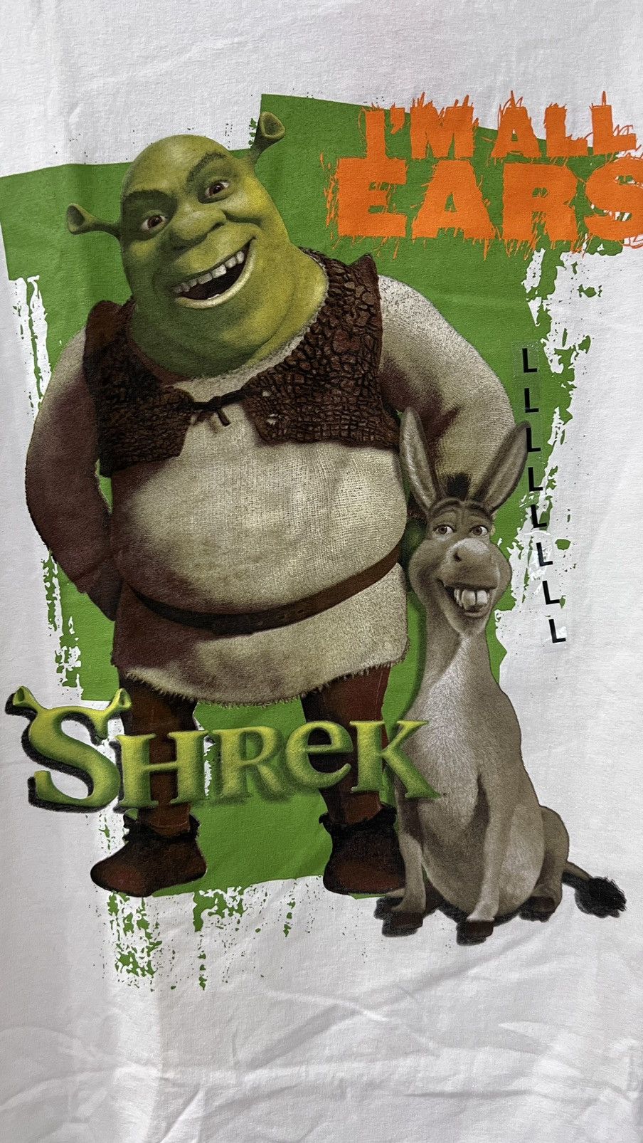 Disney 2004 Shrek I’m all Ears New with tags Size Large Size US L / EU 52-54 / 3 - 7 Thumbnail