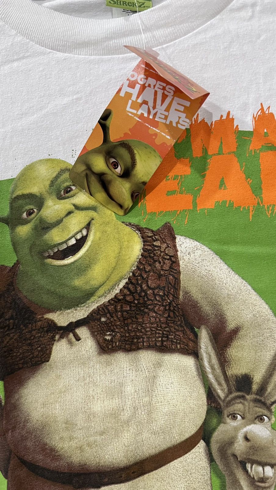 Disney 2004 Shrek I’m all Ears New with tags Size Large Size US L / EU 52-54 / 3 - 4 Thumbnail