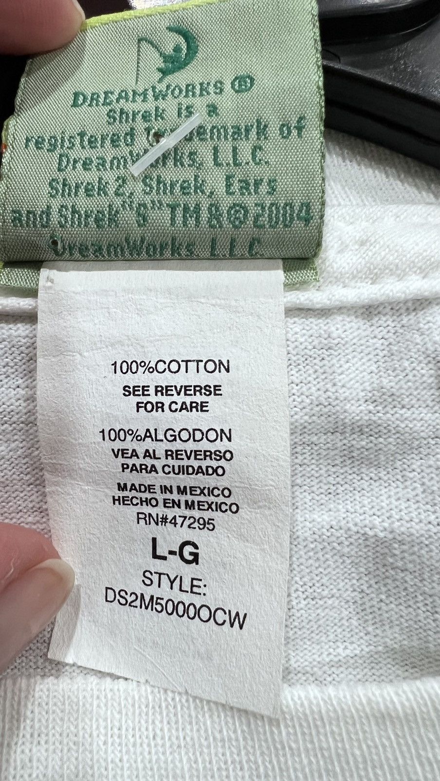 Disney 2004 Shrek I’m all Ears New with tags Size Large Size US L / EU 52-54 / 3 - 9 Thumbnail