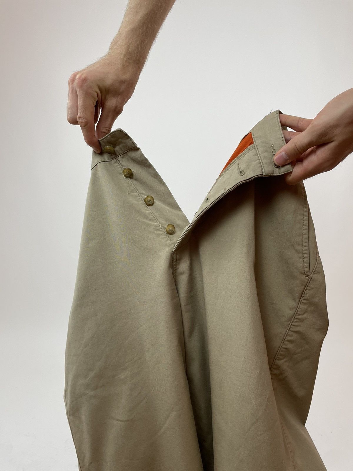 Nautica Nautica Mens chino beige pants Vintage size 32x34 Size US 32 / EU 48 - 14 Thumbnail