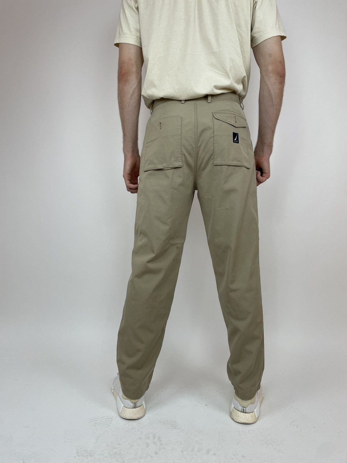 Nautica Nautica Mens chino beige pants Vintage size 32x34 Size US 32 / EU 48 - 10 Thumbnail