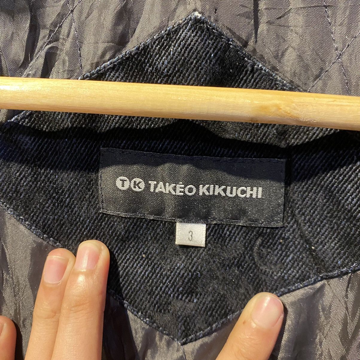 Japanese Brand × Takeo Kikuchi × Vintage VINTAGE RARE‼️Takeo Kikuchi Multi Pocket Denim Fur Jackets Size L / US 10 / IT 46 - 13 Thumbnail