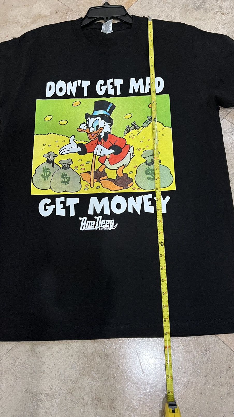Disney Donald Duck “Don’t Get Mad, Get Money” Size Large Size US L / EU 52-54 / 3 - 5 Thumbnail
