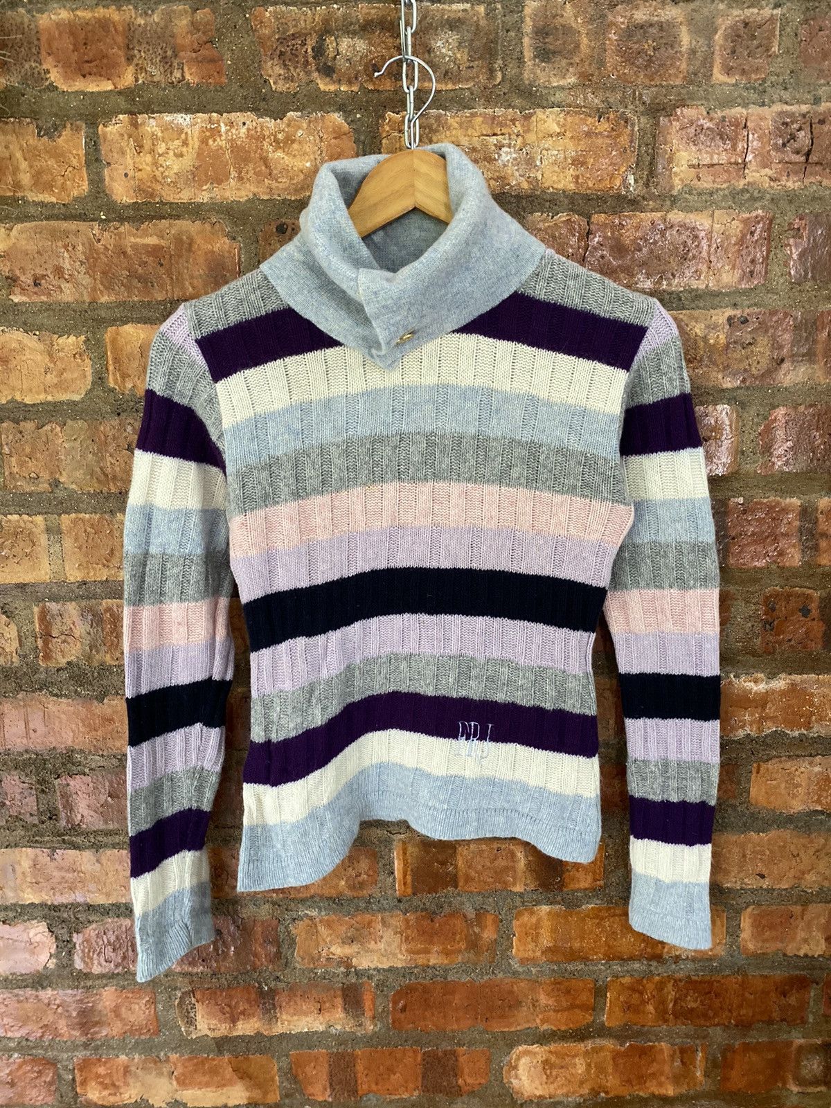 Ferre × Gianfranco Ferre 90s Ferre candi color turtle neck crop Size S / US 4 / IT 40 - 3 Thumbnail