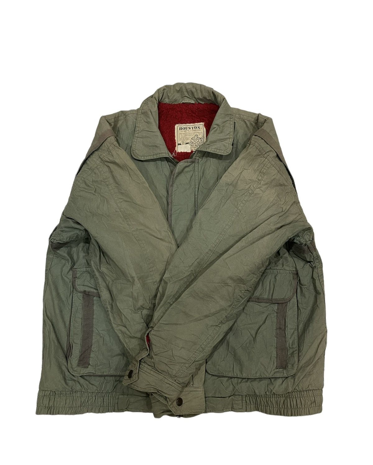 Pherrow's Vintage Houston Japan US Military Garments WWII Sun Faded Size US L / EU 52-54 / 3 - 3 Thumbnail