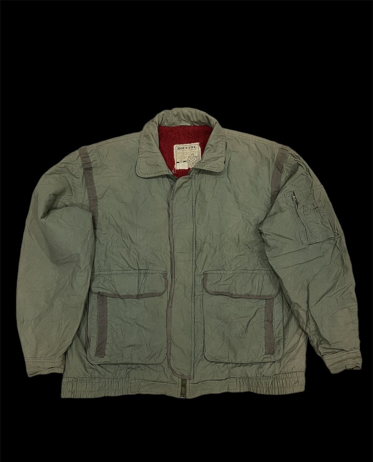 Pherrow's Vintage Houston Japan US Military Garments WWII Sun Faded Size US L / EU 52-54 / 3 - 2 Thumbnail