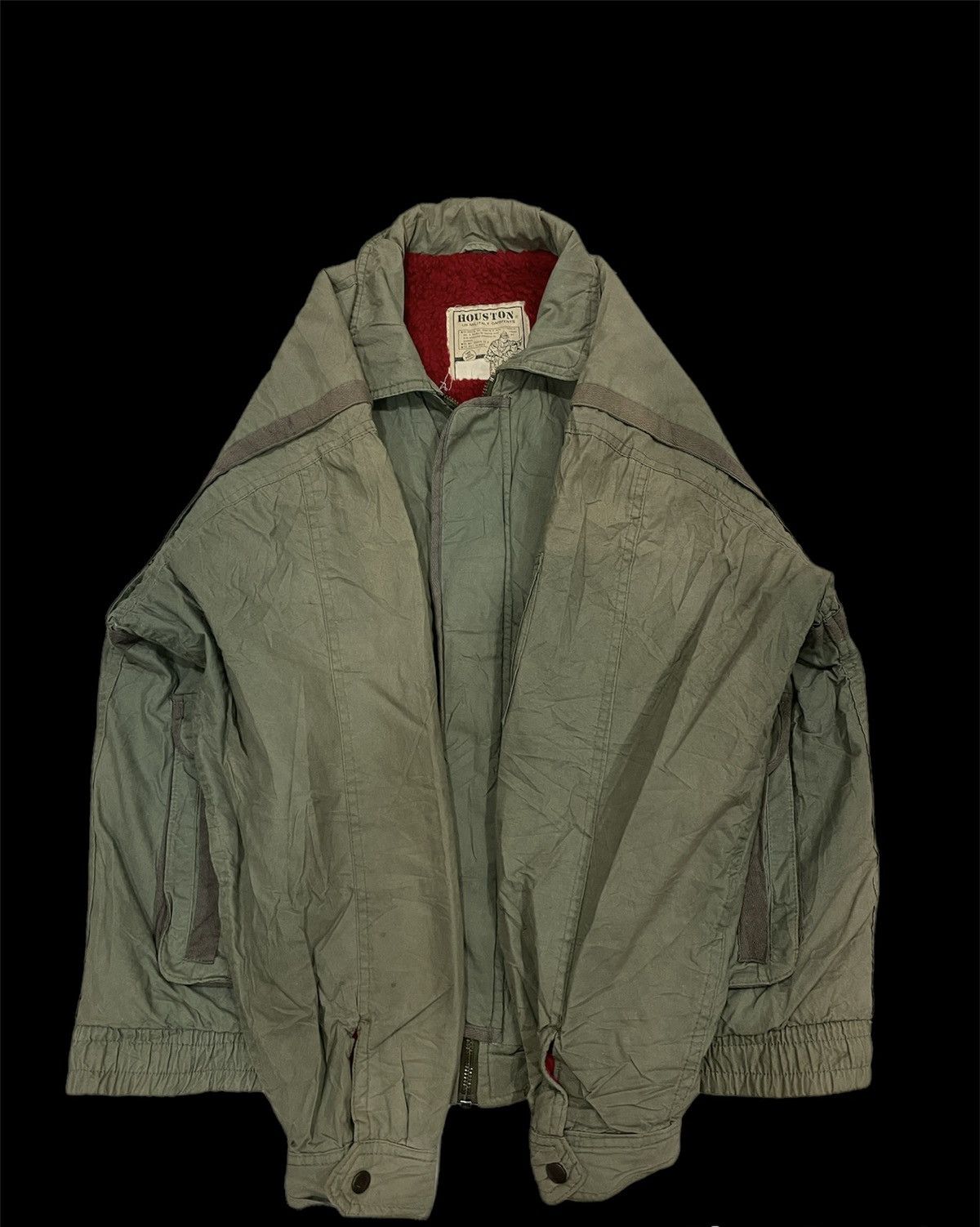 Pherrow's Vintage Houston Japan US Military Garments WWII Sun Faded Size US L / EU 52-54 / 3 - 4 Thumbnail