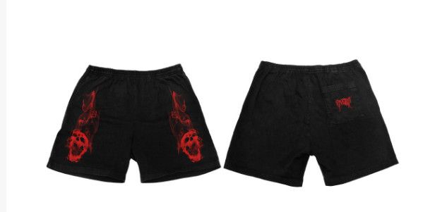 Revenge Red Smoke selling Skull Shorts