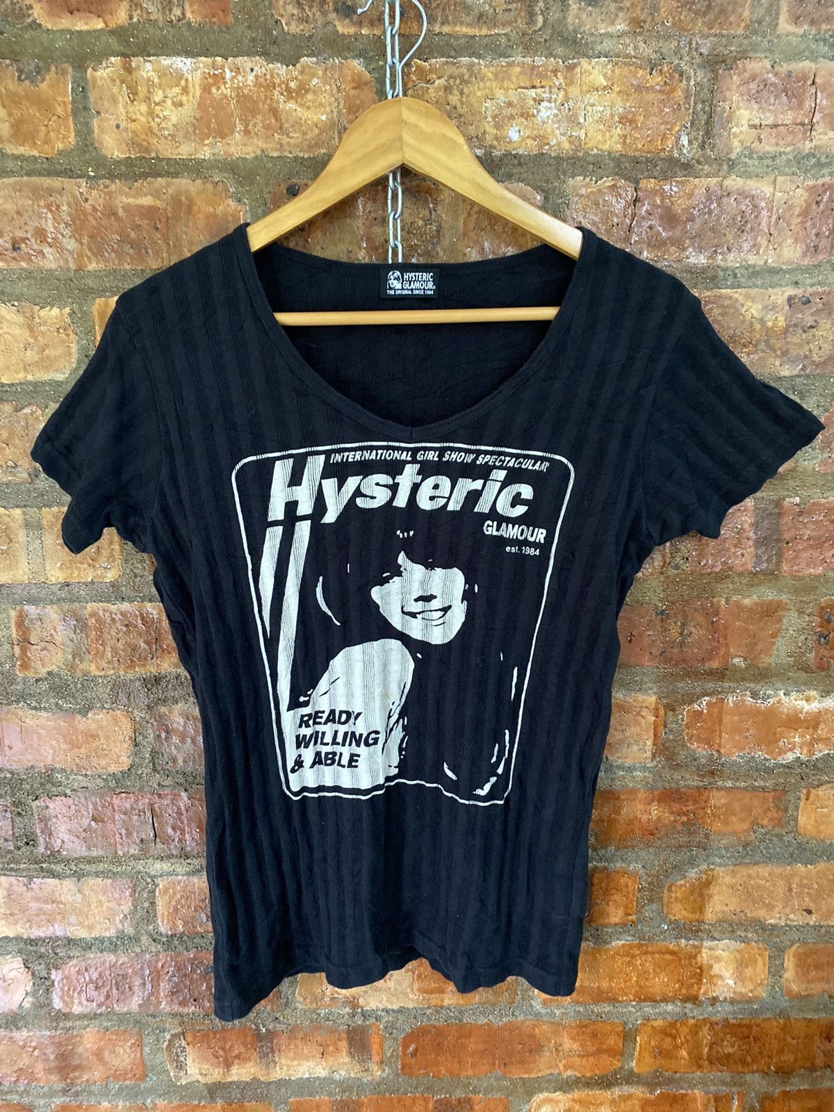 Hysteric Glamour Hysteric iconic logo tee Size US S / EU 44-46 / 1 - 3 Thumbnail