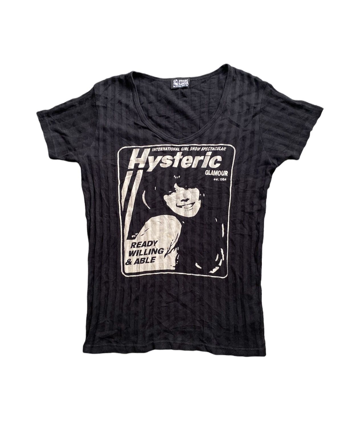 Hysteric Glamour Hysteric iconic logo tee Size US S / EU 44-46 / 1 - 1 Thumbnail