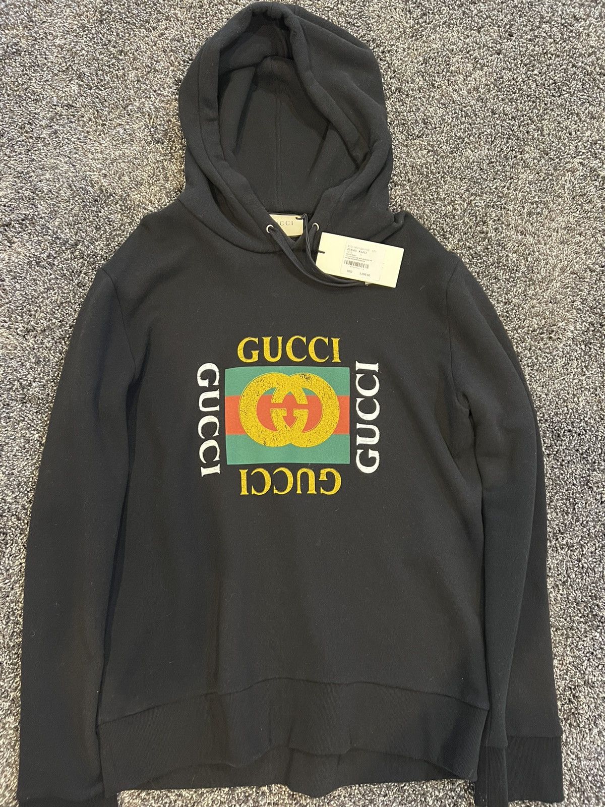 Gucci New Gucci Sweatshirt hoodie with tags size Large Size US L / EU 52-54 / 3 - 4 Thumbnail