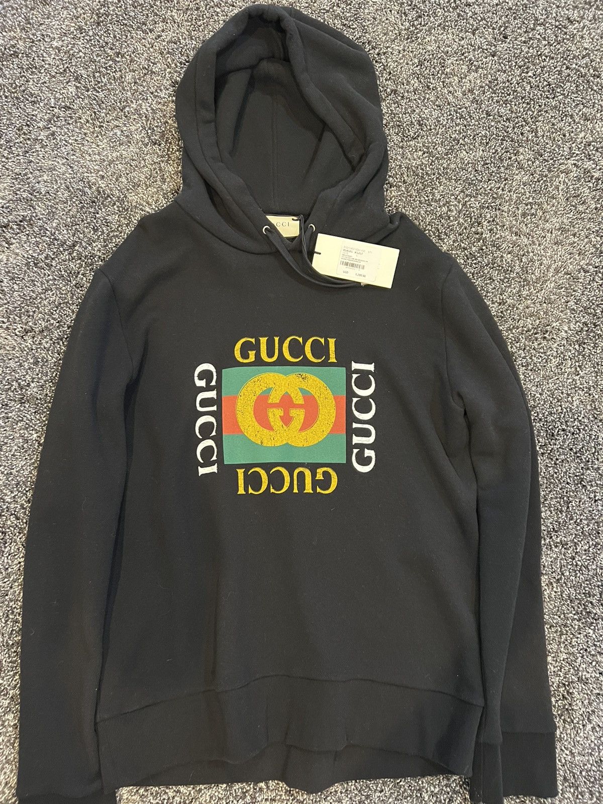 Gucci New Gucci Sweatshirt hoodie with tags size Large Size US L / EU 52-54 / 3 - 1 Thumbnail