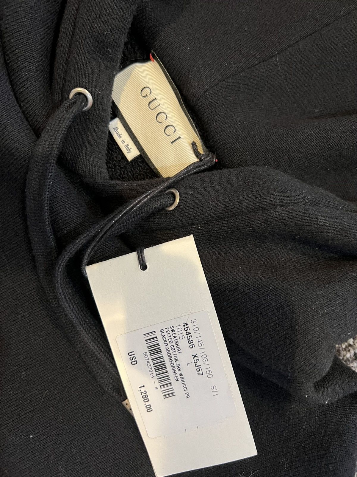 Gucci New Gucci Sweatshirt hoodie with tags size Large Size US L / EU 52-54 / 3 - 5 Thumbnail
