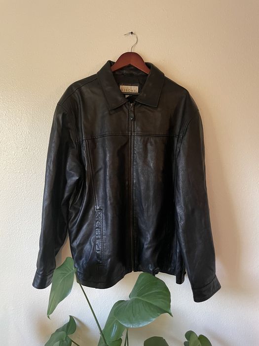 Merona sales leather jacket