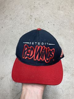 Vintage Red Wings Hat