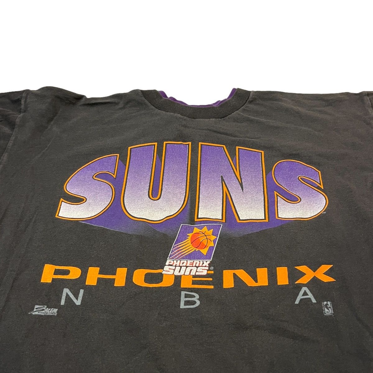 NBA × Salem Sportswear × Vintage 90s NBA Phoenix Suns Double Shirt Size US XL / EU 56 / 4 - 3 Thumbnail