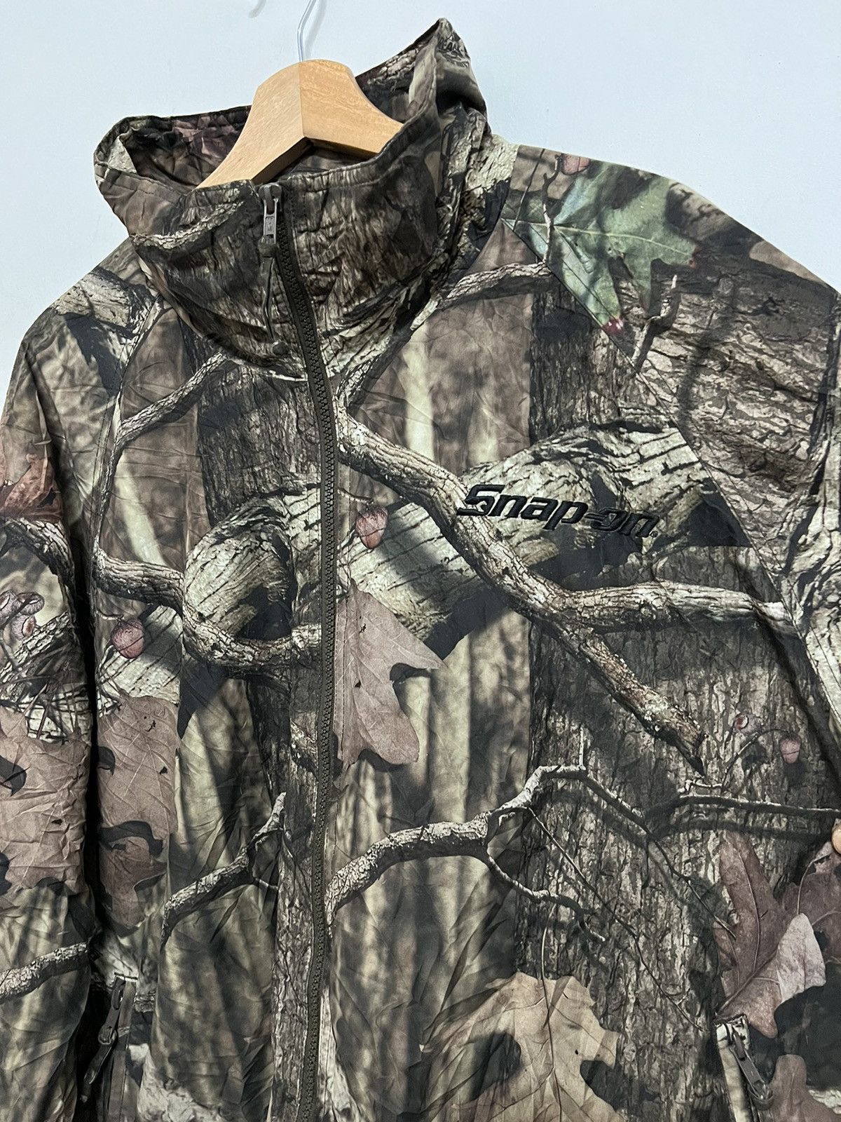 Vintage Snap-On Mossy Oak Camo Jacket Size US XXL / EU 58 / 5 - 2 Thumbnail