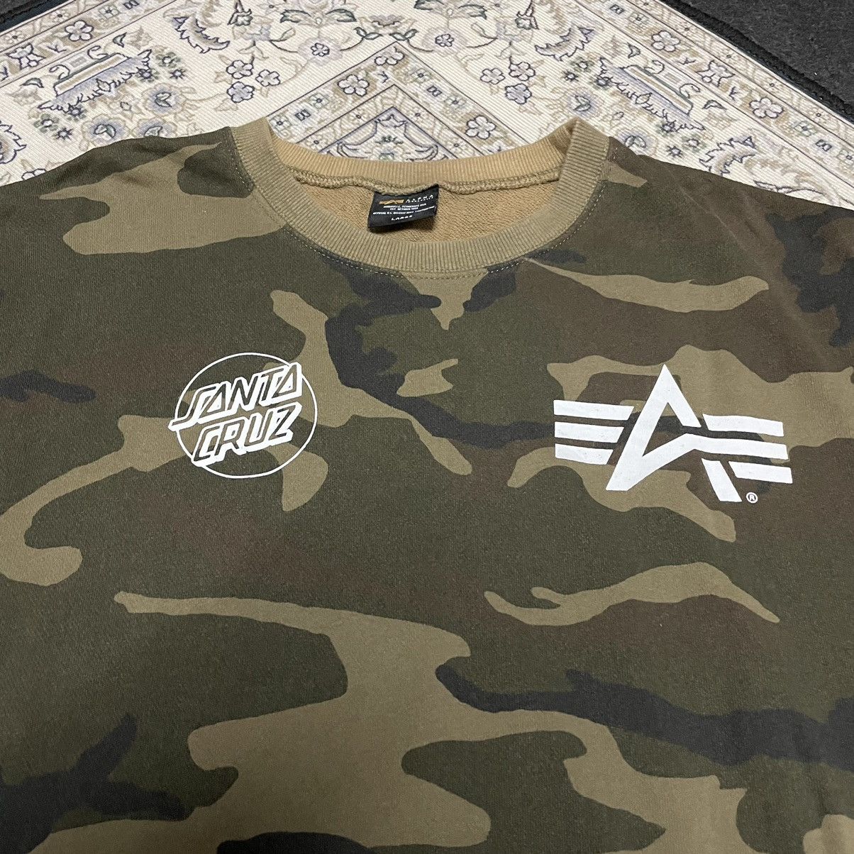 Alpha Industries × Santa Cruz Skateboards Santa Cruz ❌ Alpha industries Size US L / EU 52-54 / 3 - 5 Thumbnail
