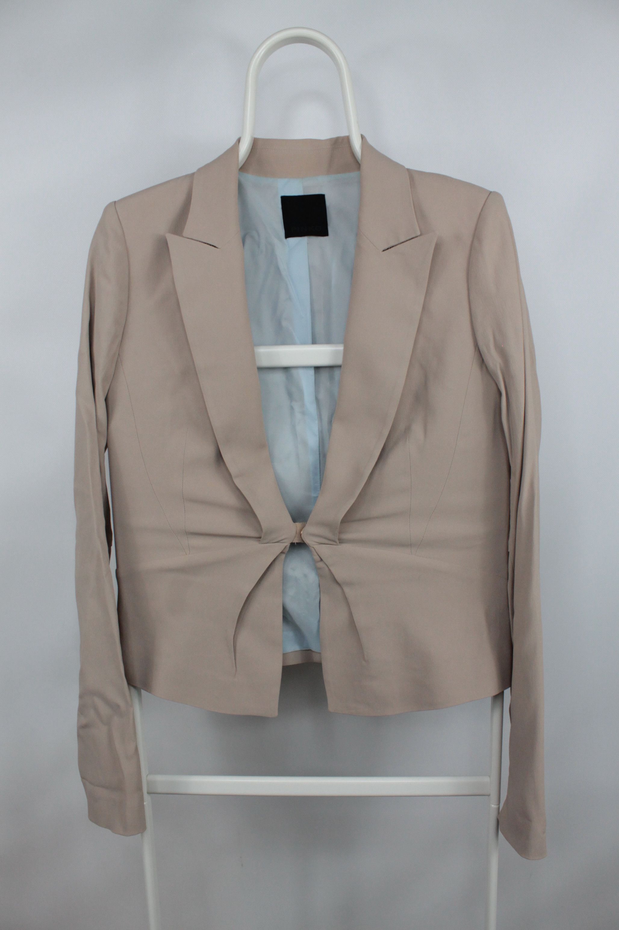 Pinko Pinko Beige Blazer Women's Jacket Size M / US 6-8 / IT 42-44 - 1 Thumbnail