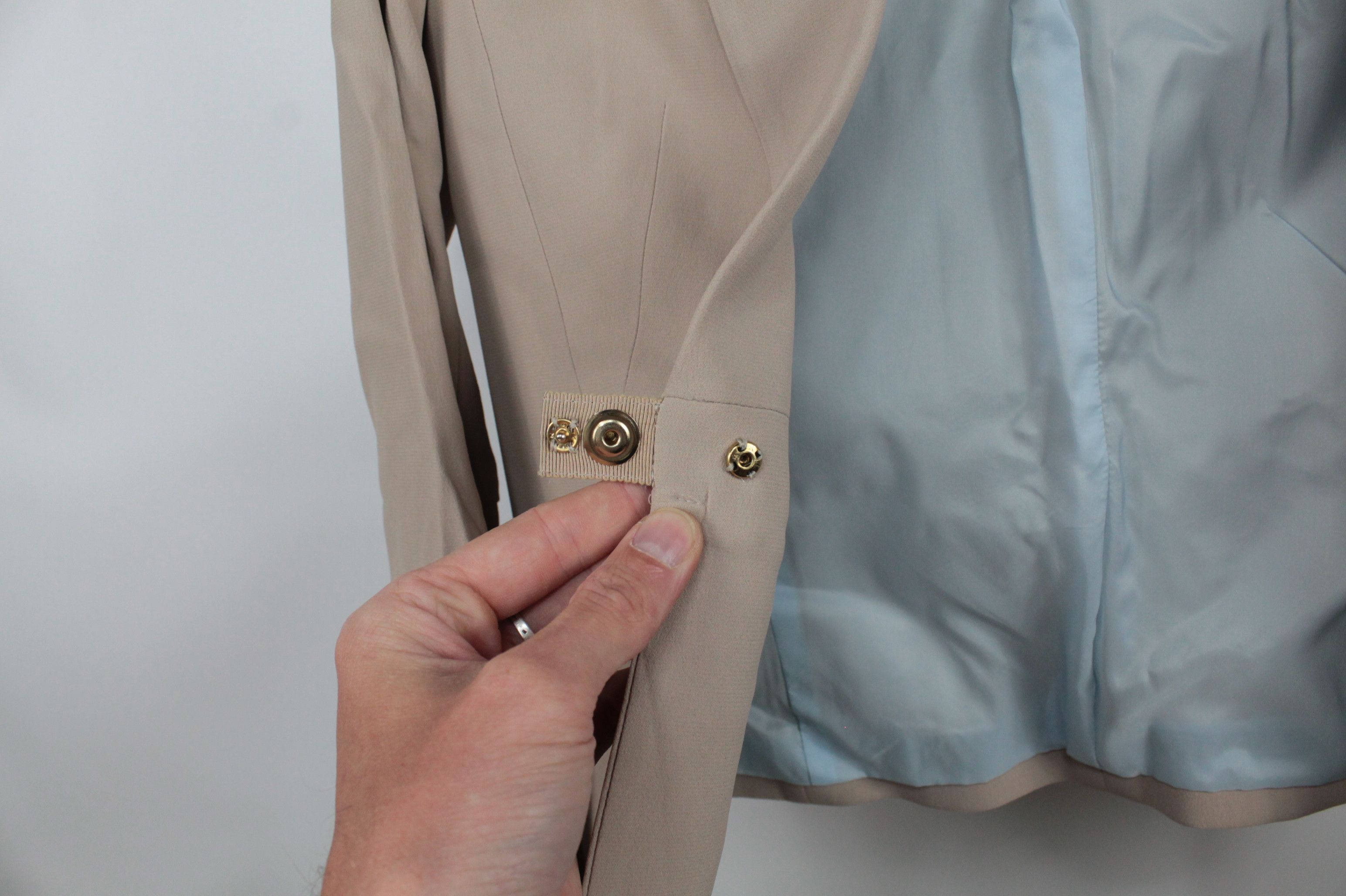 Pinko Pinko Beige Blazer Women's Jacket Size M / US 6-8 / IT 42-44 - 8 Thumbnail
