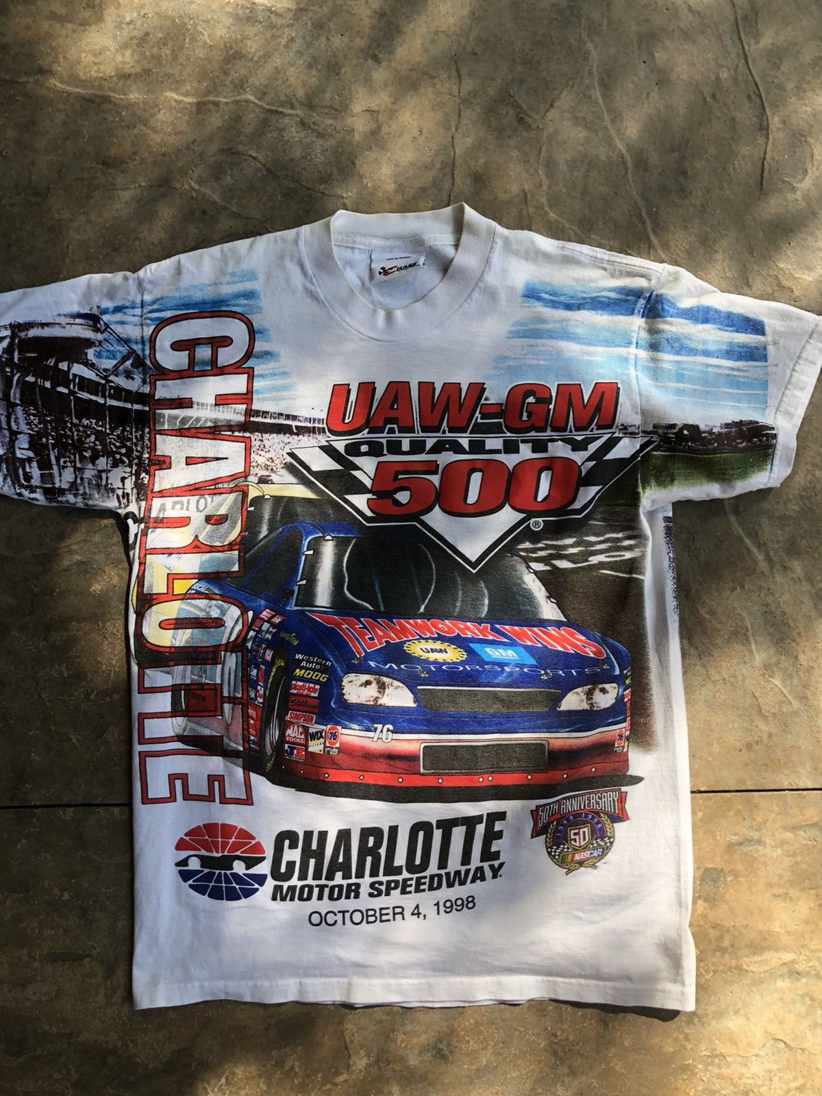 Chase Authentics Charlotte 1998 all over print tee Size US L / EU 52-54 / 3 - 1 Thumbnail