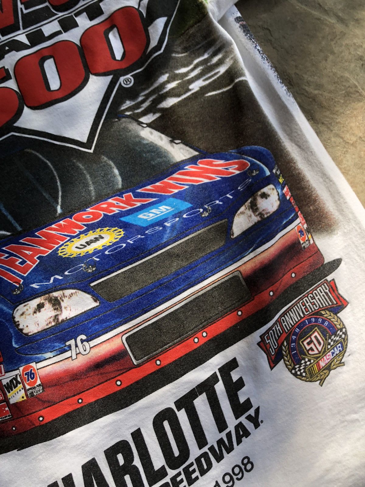 Chase Authentics Charlotte 1998 all over print tee Size US L / EU 52-54 / 3 - 6 Thumbnail