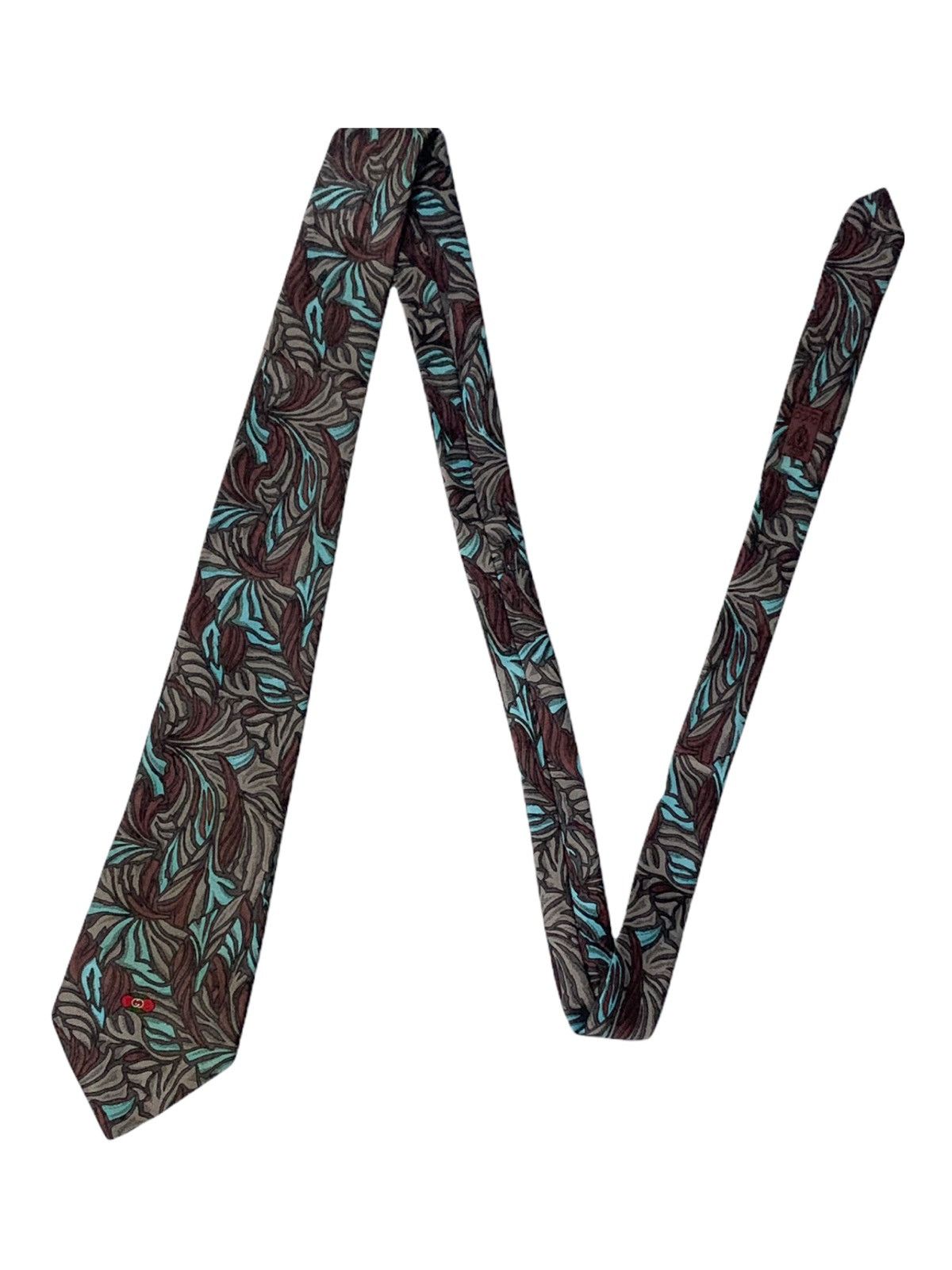 Gucci Vintage Gucci Necktie Size ONE SIZE - 1 Thumbnail