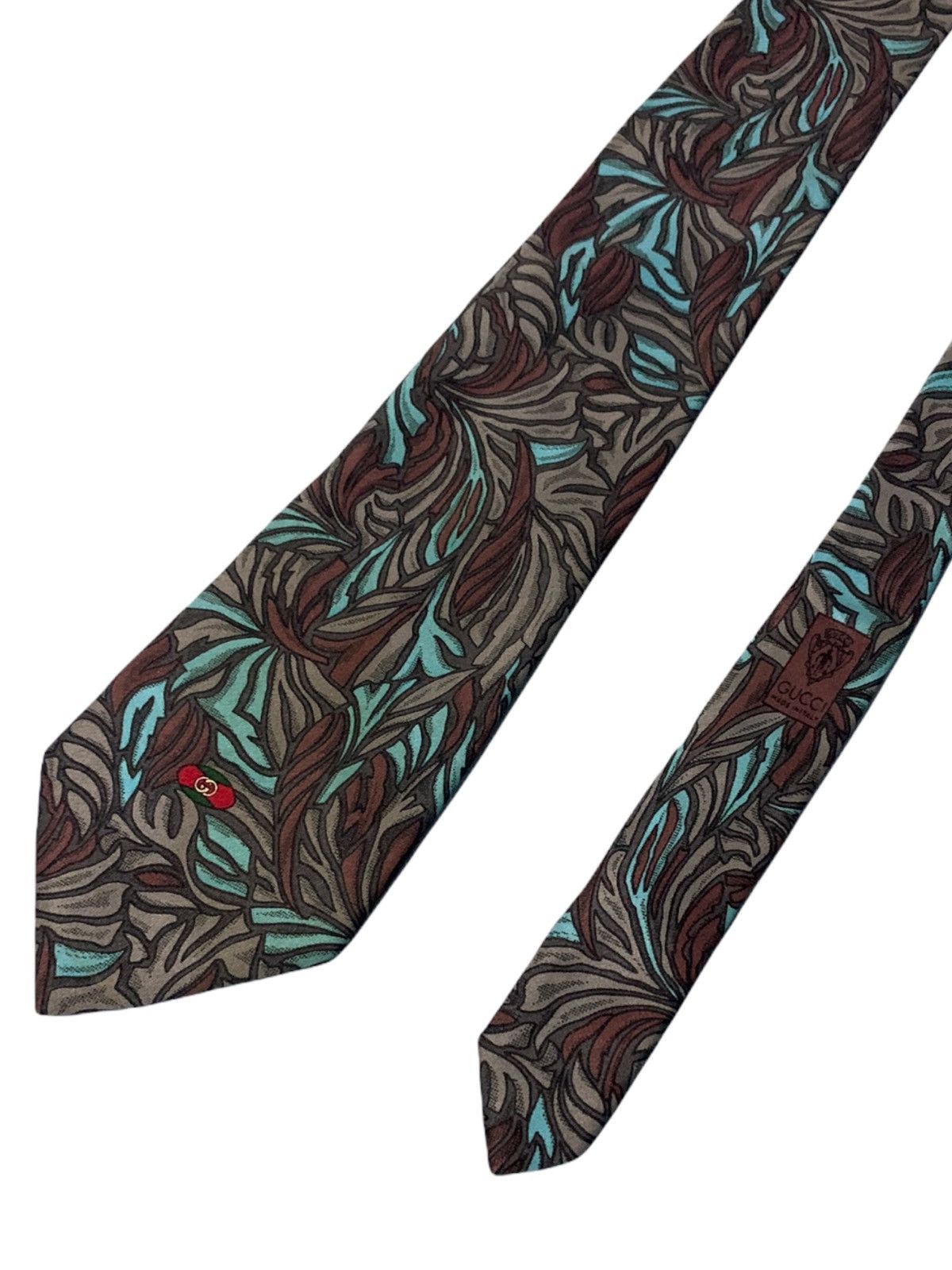 Gucci Vintage Gucci Necktie Size ONE SIZE - 2 Thumbnail