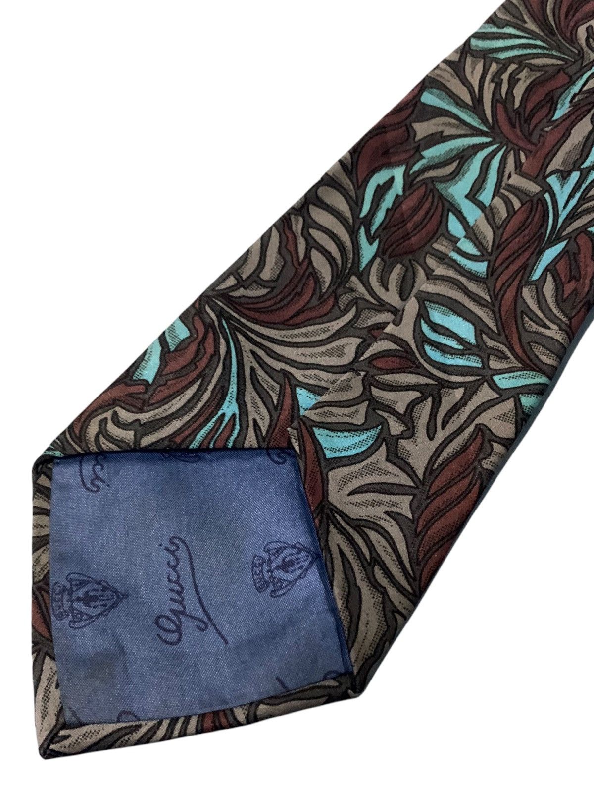 Gucci Vintage Gucci Necktie Size ONE SIZE - 6 Thumbnail