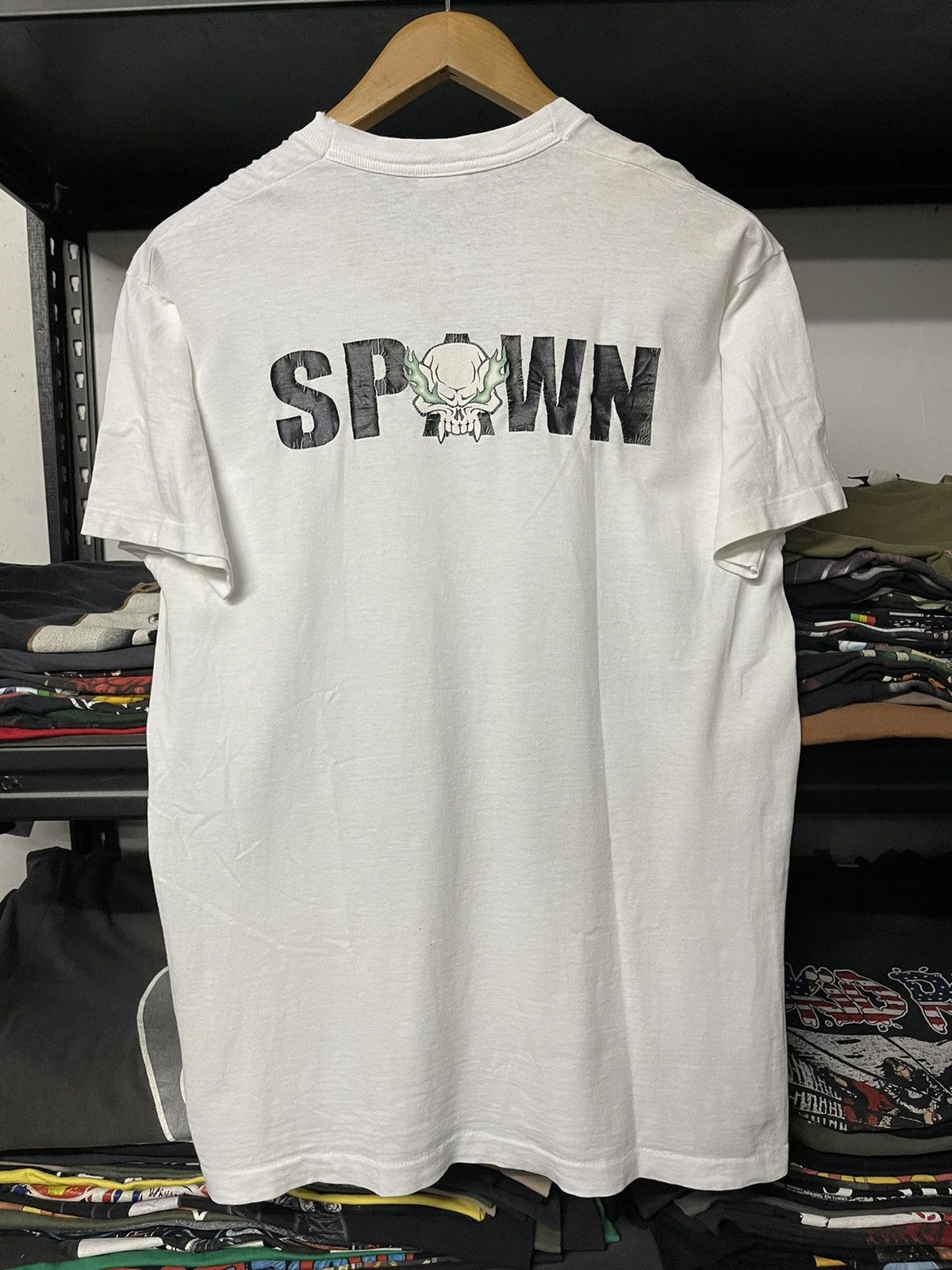 Marvel Comics × Vintage Vintage 90s Spawn Single Stitch Tees Size US L / EU 52-54 / 3 - 1 Thumbnail