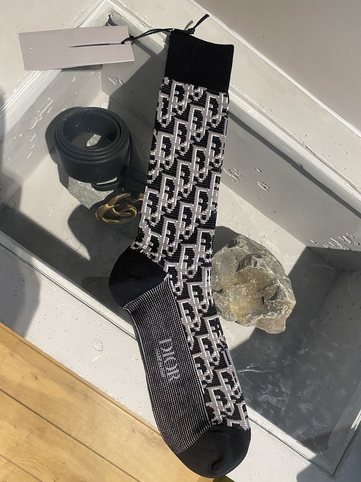 Dior BNWT Dior Oblique Socks Size ONE SIZE - 1 Thumbnail